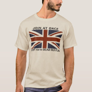 Join At Once - Fight For The Dear Old Flag T-Shirt