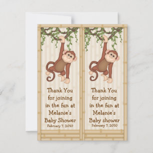 Join in the Fun Monkey Bookmark