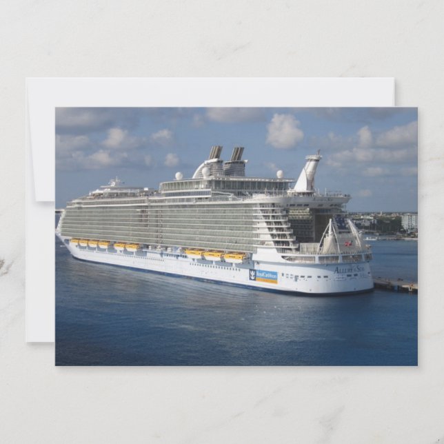 JOIN ME IN THE CARIBBEAN...Invitation Invitation (Front)