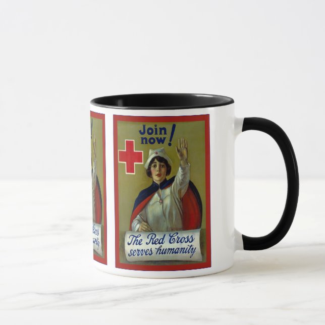 Join Now!~Vintage Nurse Mug (Right)