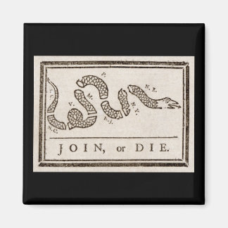 Join, or Die Flag Magnet