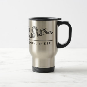 Join or Die - Libertarian Travel Mug