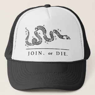 Join or Die - Libertarian Trucker Hat