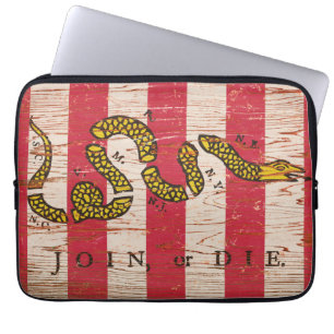 Join or Die Sons of Liberty Electronics Bag