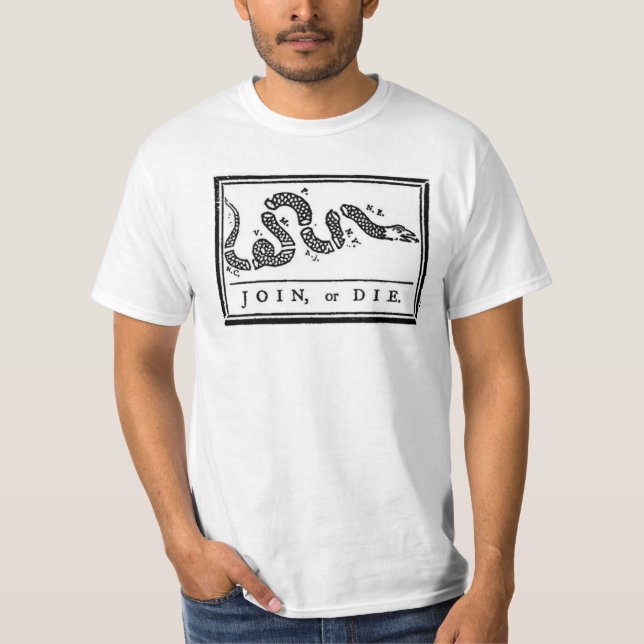 Join or Die T-Shirt (Front)