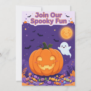 Join Our Spooky Fun Halloween Invitation