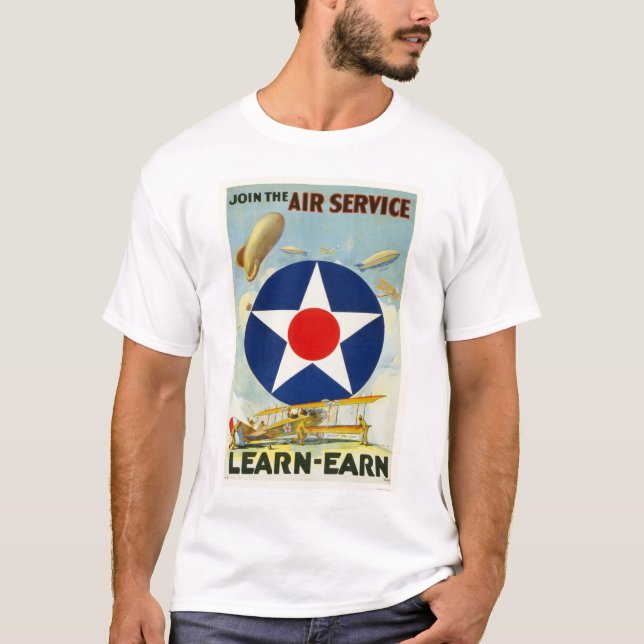 Join the Air Service T-Shirt (Front)