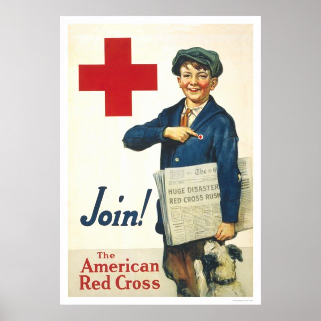 Join! The American Red Cross Poster (Front)