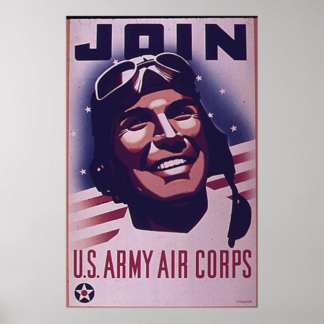 Join The Army Air Corps Poster (Front)