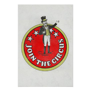 Join The Circus Poster