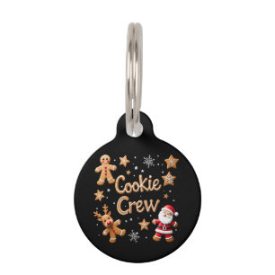 Join the Cookie Crew Your Ultimate Christmas  Pet Tag