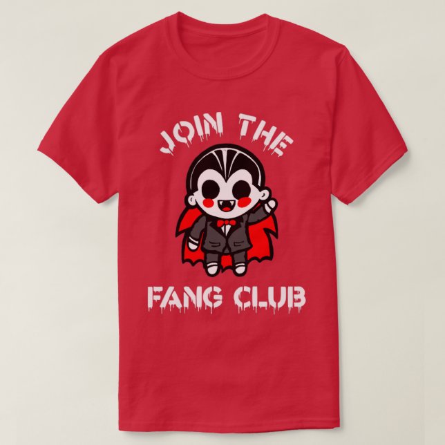 Join the Fang Club T-Shirt (Design Front)
