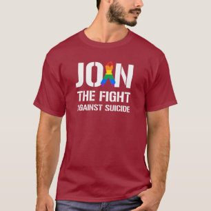 Join the fight against LGBT suicide T-Shirt