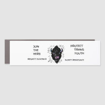 join the herd bison bumper sticker
