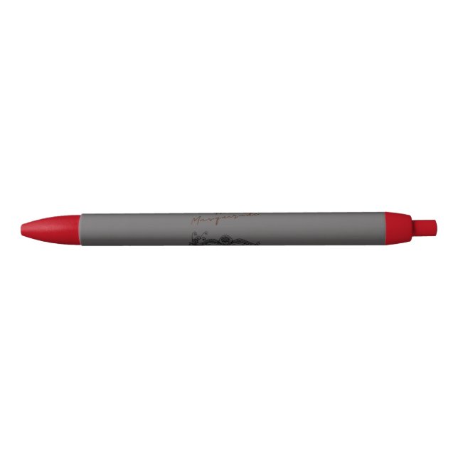 Join The Masquerade Blue Ink Pen (Front)