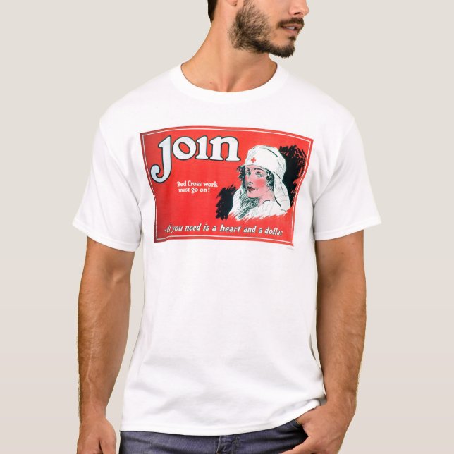 Join the Red Cross (US00027A) T-Shirt (Front)