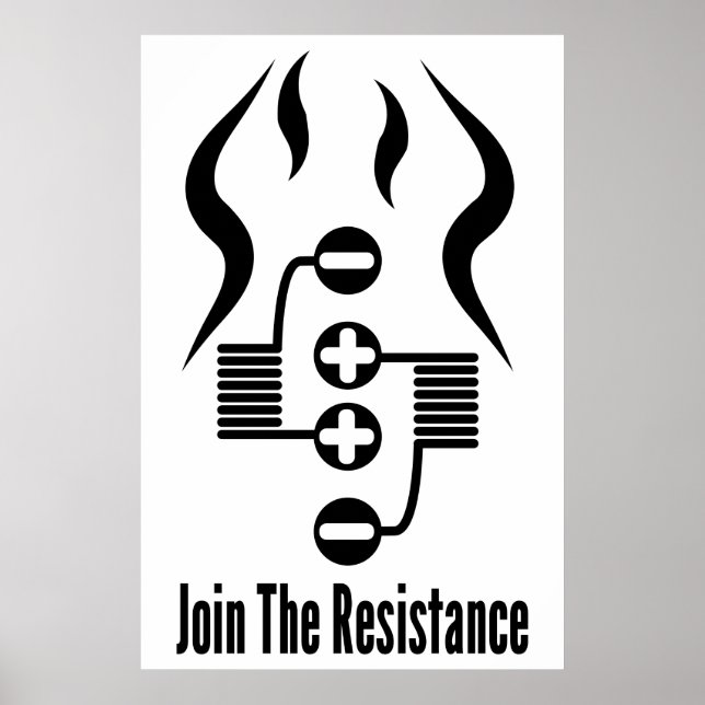 Join The Resistance 24" x 36" Poster (Front)
