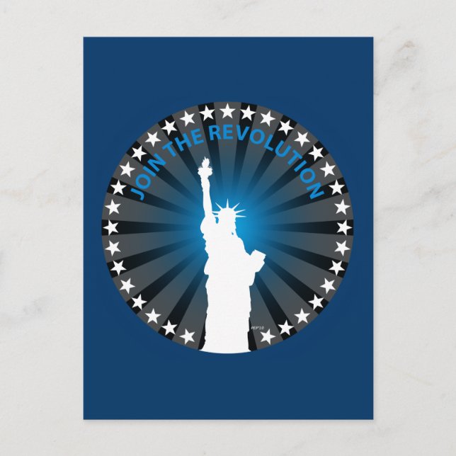 Join The Revolution Postcard (Front)