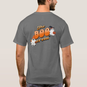 Join the Spooky Fun with Our "The Boo Crew" T-Shir T-Shirt