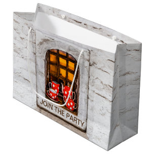 Join The Tea Party funny Large Gift Bag
