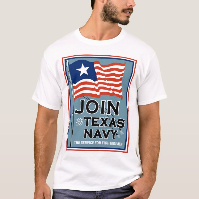 Join the Texas Navy T-shirt (Front)