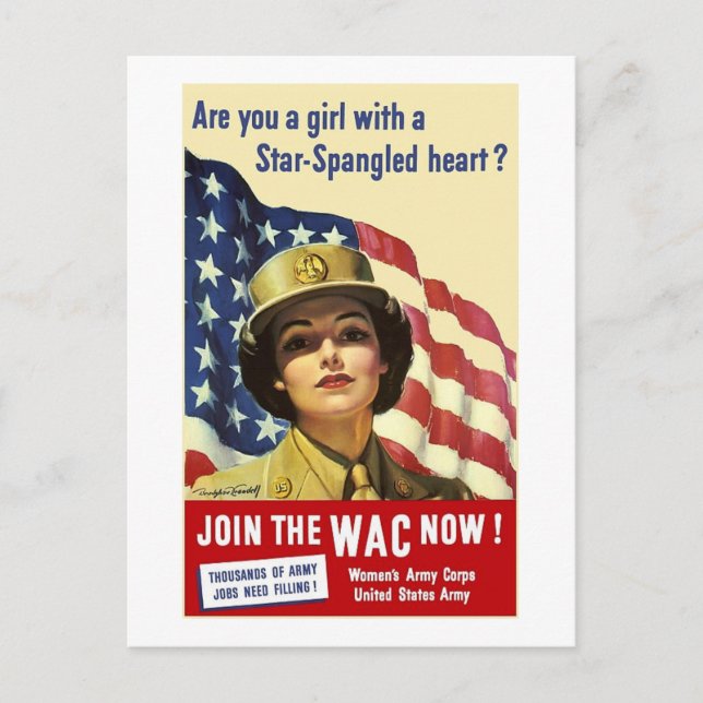 Join The WAC Postcard (Front)