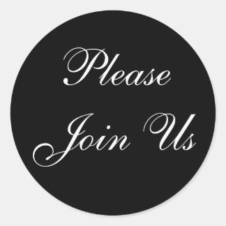 Join Us Envelope Sticker