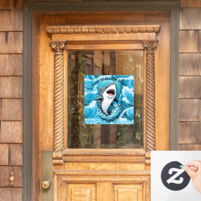 Join Us For a Bite Shark (Home Door)