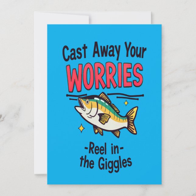 Join Us for a Cast Away Celebration Invitation (Front)