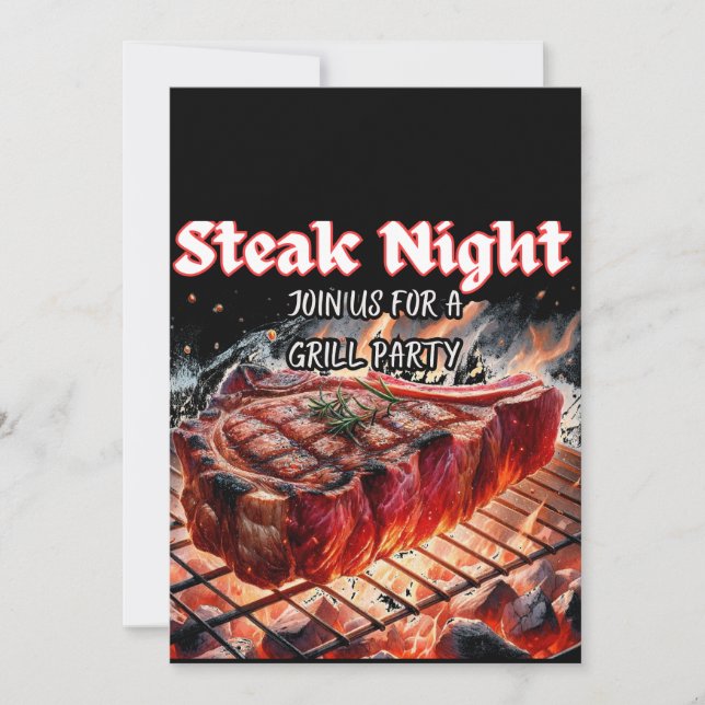 Join us for a Grill Party (Front)