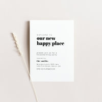 Join us for a Housewarming Party Invite