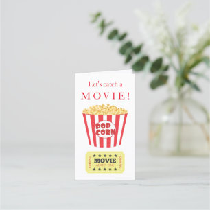 Join us for a Movie Playdate Calling Appointment C Card