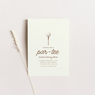 Join Us For A Par-Tee Golf Birthday Party Invite