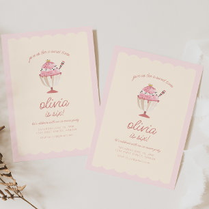 Join Us For a Sweet Time Birthday Party Invite