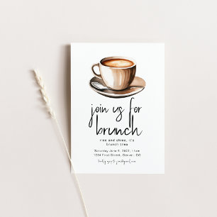 Join Us For Brunch Party Invitation Template