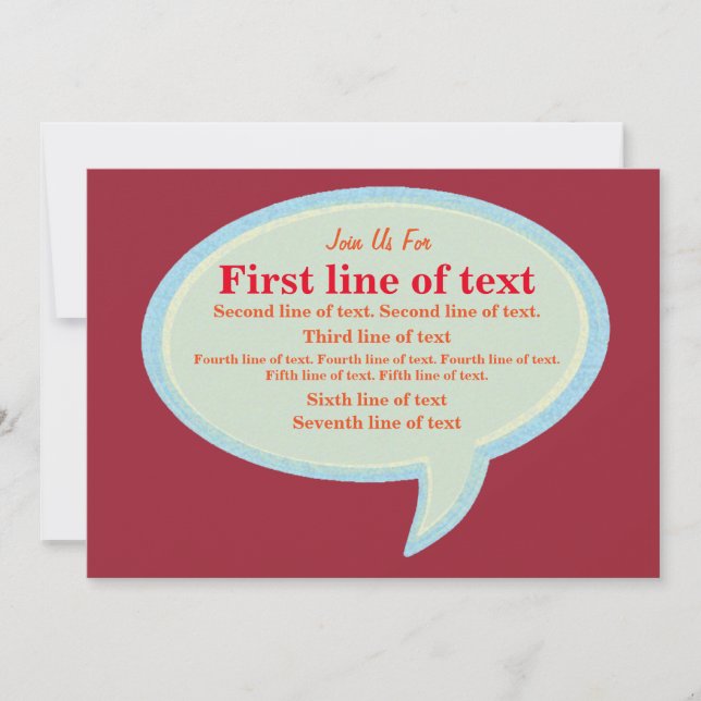 Join us for invitation (Front)