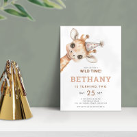 Join us for Wild Time Giraffe 2nd Birthday Party