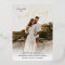 Join Us Gold Script Photo Double Sided Wedding 