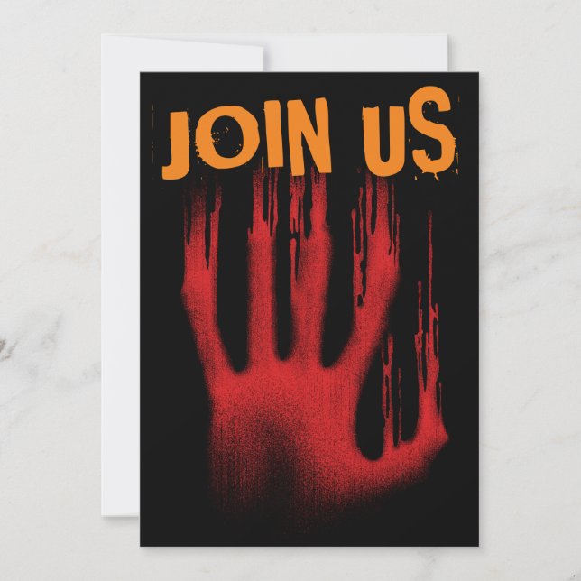 Join Us Halloween Invitation (Front)