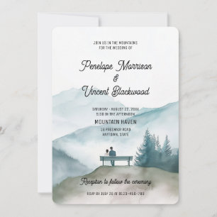 Join Us in the Mountains Invitation