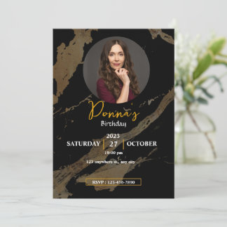 Join us to celebrate [add photos] birthday! invitation