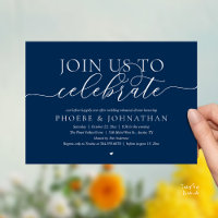 Join Us To Celebrate, Wedding Rehearsal Dinner