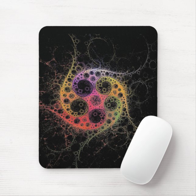 Joined at the Centre Mouse Pad (With Mouse)