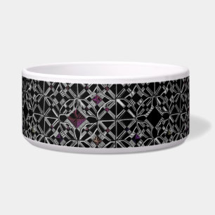 Joined at the Crossroads Ceramic Pet Bowl