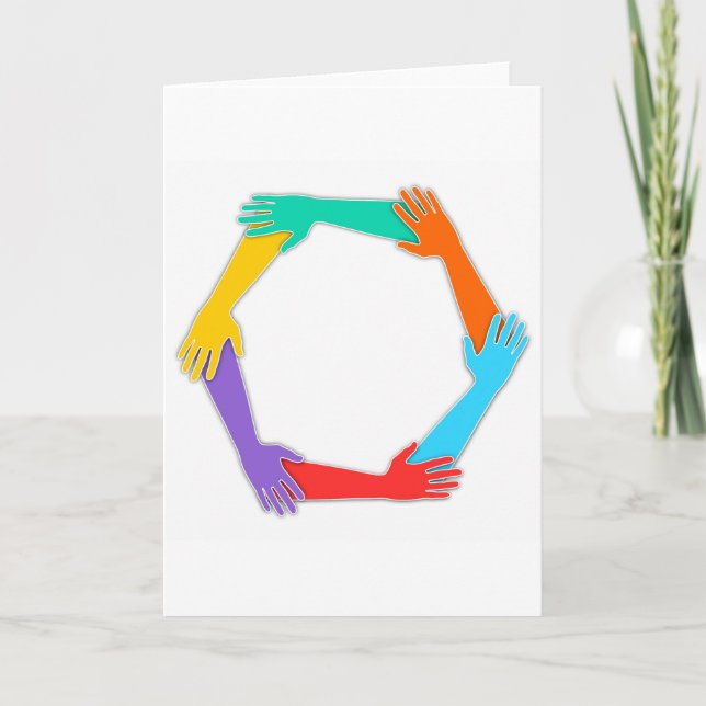 Joined Hands Card (Front)