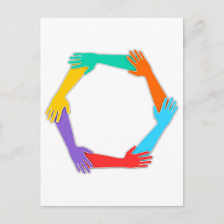Joined Hands Postcard