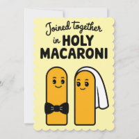 Joined Together In Holy Macaroni Funny Pasta
