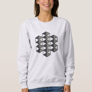 Joined Triangles Women's Sweatshirt