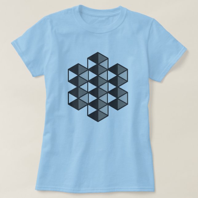 Joined Triangles Women's T-Shirt (Design Front)
