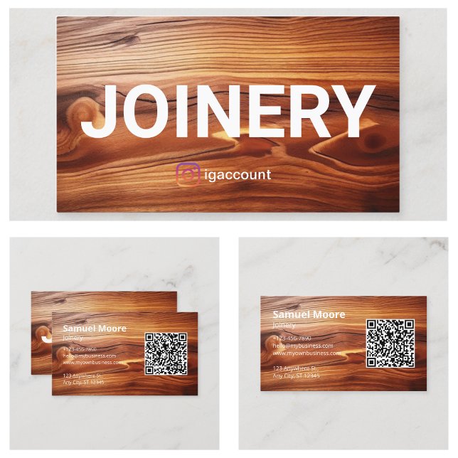 Joinery Stylish  Business Card (Joinery Stylish Business Card
)
